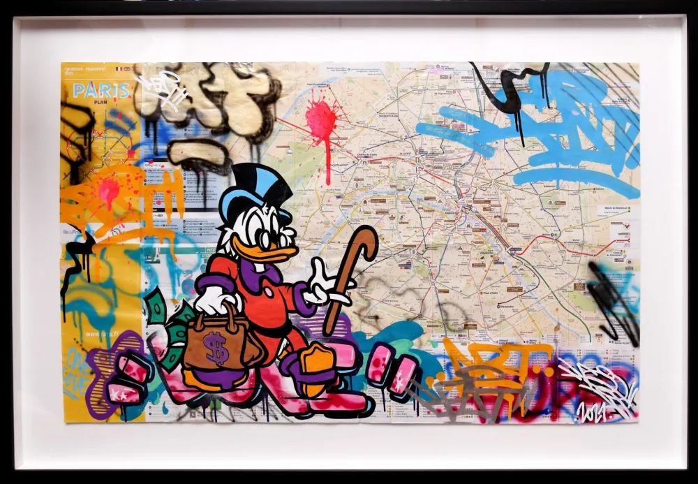 Geen Techniek Fat - Scrooge (Metro Map of Paris)