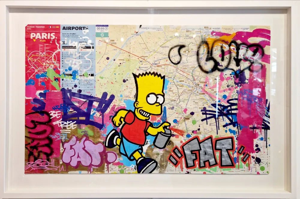 Geen Techniek Fat - Simpson (Metro Map of Paris)