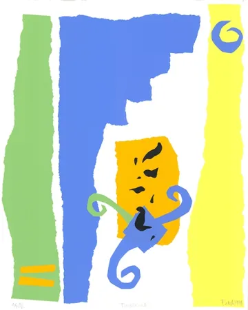 Lithografie Fateh - Barcelona II