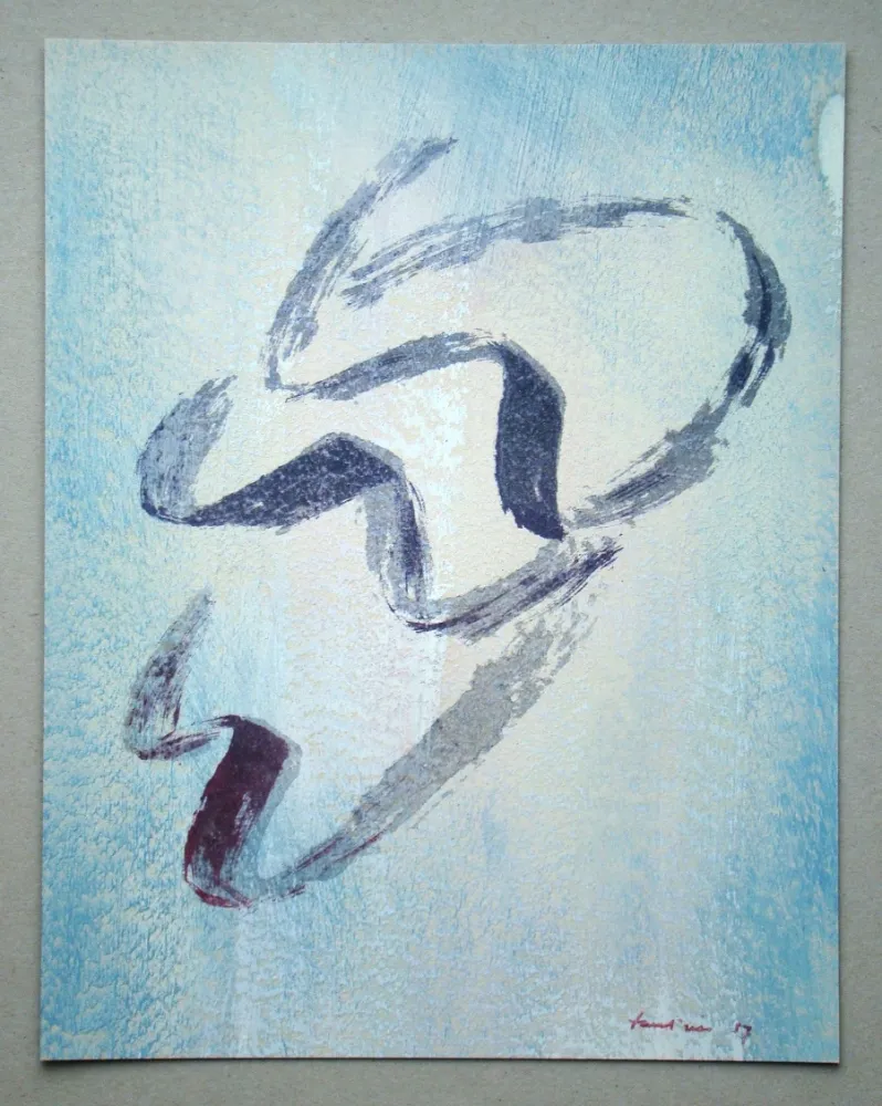 Lithografie Fautrier - Annabelle Nue