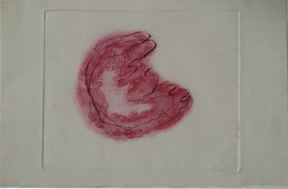 Ets En Aquatint Fautrier - Baby mine