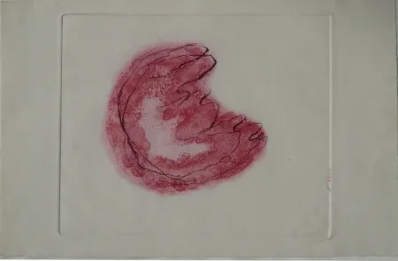 Ets En Aquatint Fautrier - Baby mine