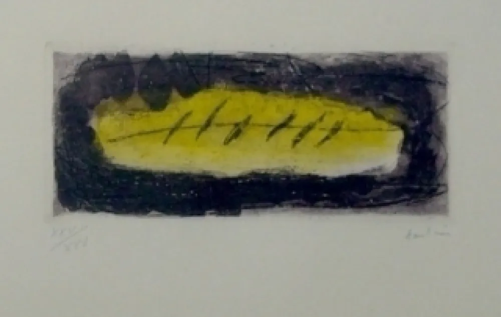 Ets En Aquatint Fautrier - Fougères