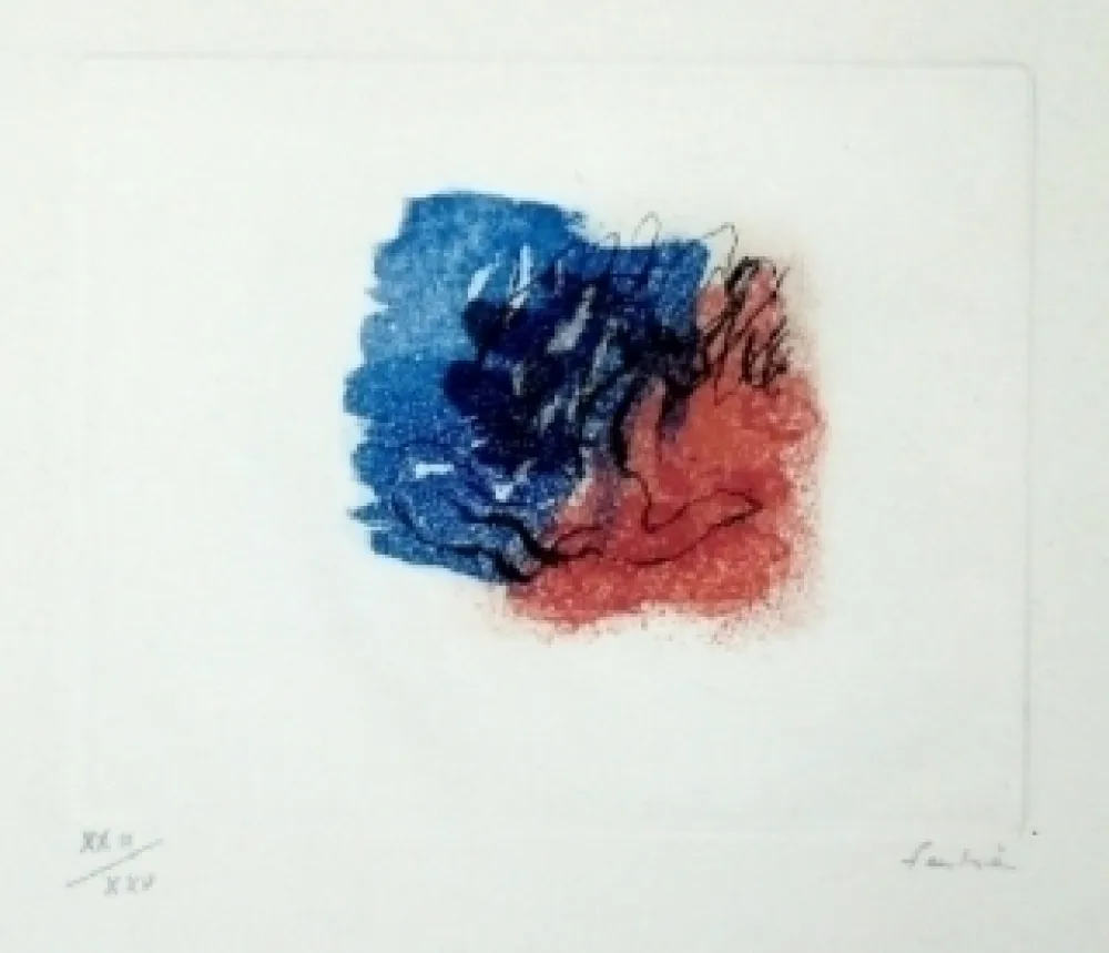 Ets En Aquatint Fautrier - L'Arbre