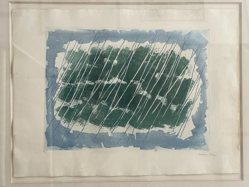 Ets En Aquatint Fautrier - Stries 