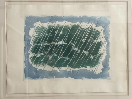 Ets En Aquatint Fautrier - Stries 