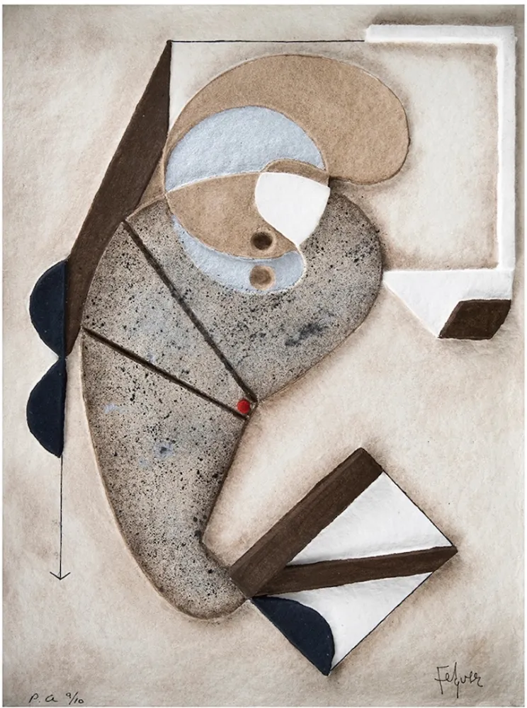 Gravure Felguerez - Autobuigrafia de la creación