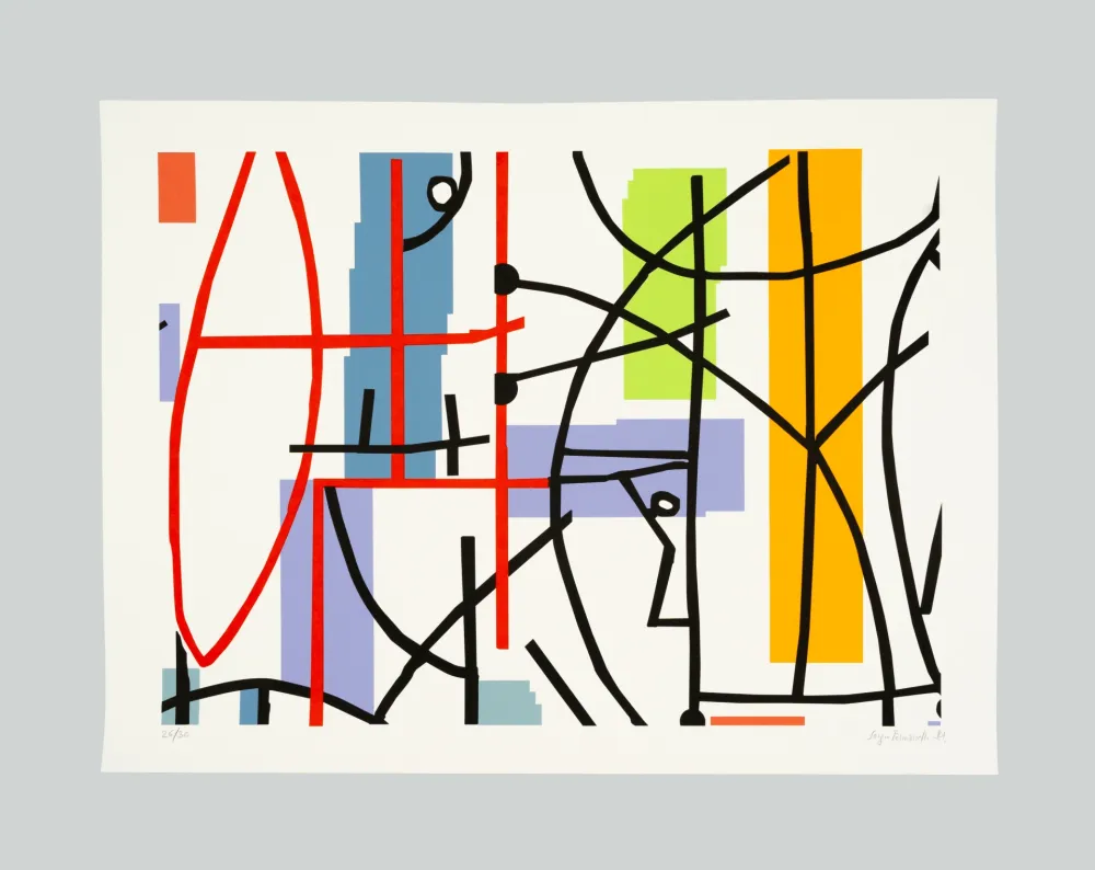 Zeefdruk Fermariello - Senza titolo