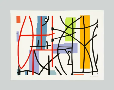 Zeefdruk Fermariello - Senza titolo