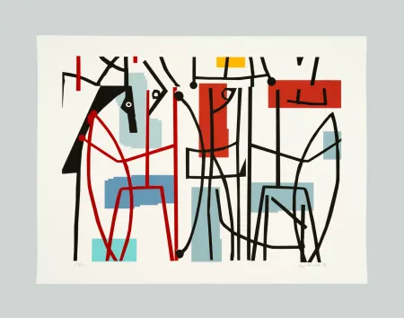 Zeefdruk Fermariello - Senza titolo