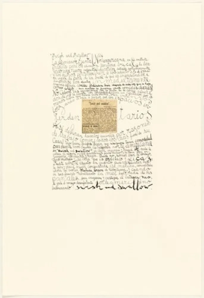 Lithografie Ferrari - Swish and Swallow