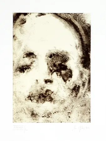 Lithografie Ferré - Portrait 4