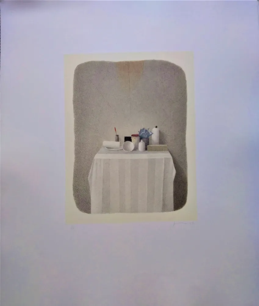 Lithografie Ferroni - Altarino laico