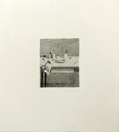 Gravure Ferroni - Cose sul tavolo