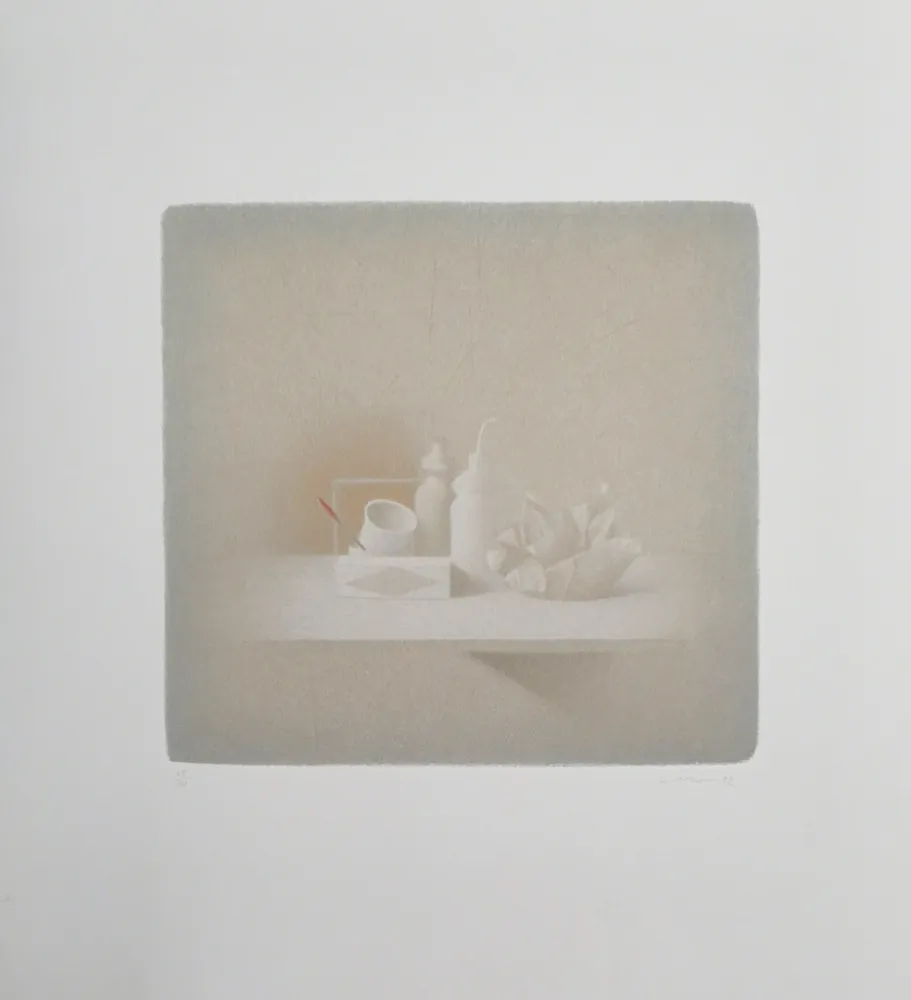 Lithografie Ferroni - Grande natura morta