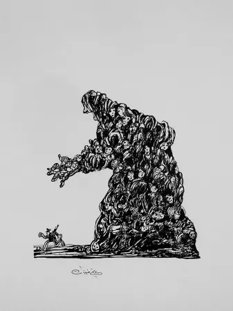 Lithografie Ferzat - Lithographie originale / Original lithograph