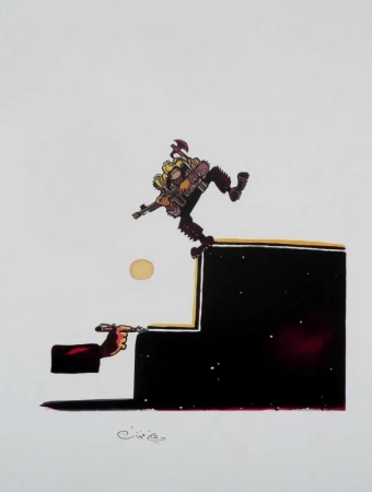 Lithografie Ferzat - Lithographie originale / Original lithograph