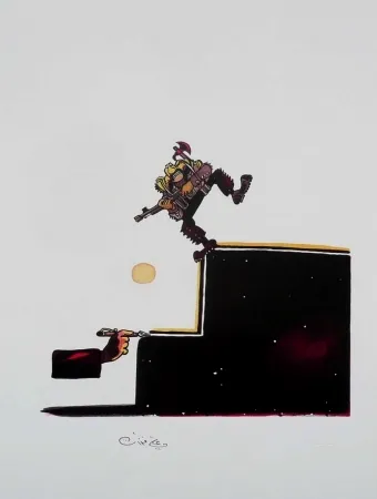 Lithografie Ferzat - Lithographie originale / Original lithograph