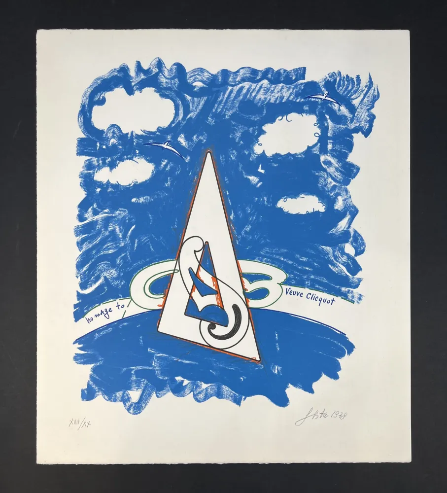 Lithografie Festa  - Homage to Veuve Clicquot