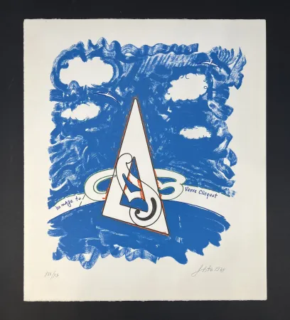 Lithografie Festa  - Homage to Veuve Clicquot