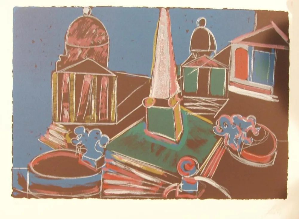 Lithografie Festa  - SENZA TITOLO