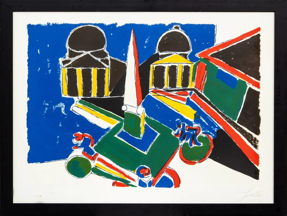 Lithografie Festa  - SENZA TITOLO