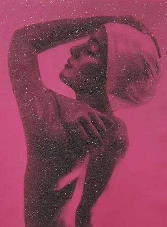 Lithografie Feuerman - SHOWER PROFILE (PINK)