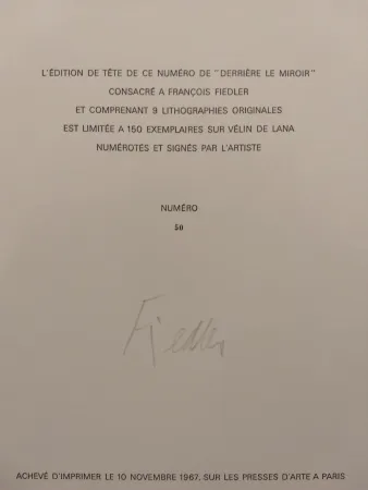 Geïllustreerd Boek Fiedler - Edition Tete DLM 167