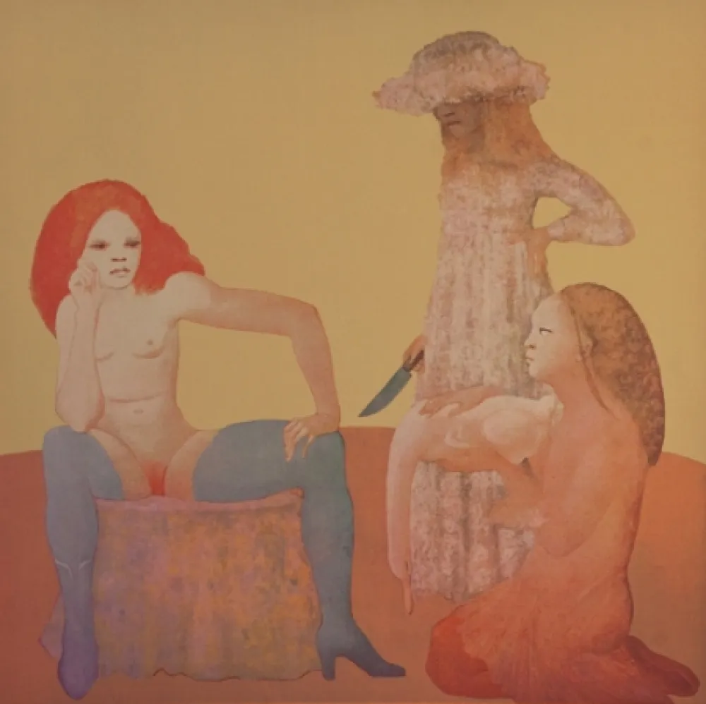 Lithografie Fini - La Leçon de braise