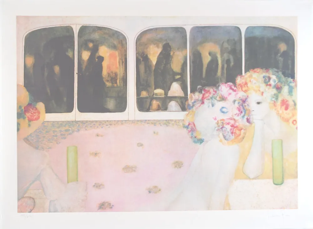 Lithografie Fini - L'autre côté - The other side