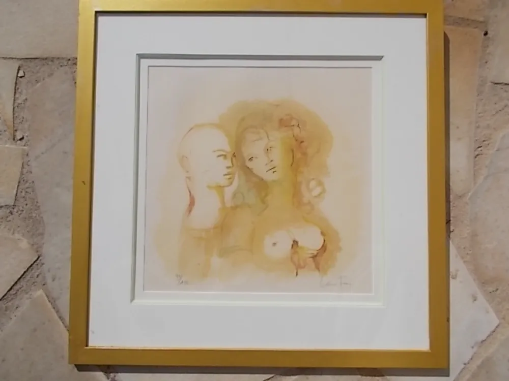 Lithografie Fini - Le Duo