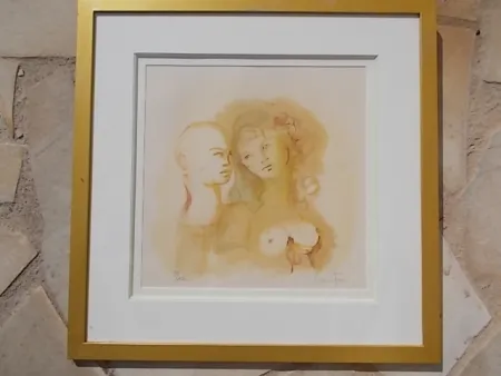 Lithografie Fini - Le Duo