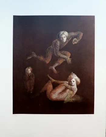 Lithografie Fini - Proie d’Election