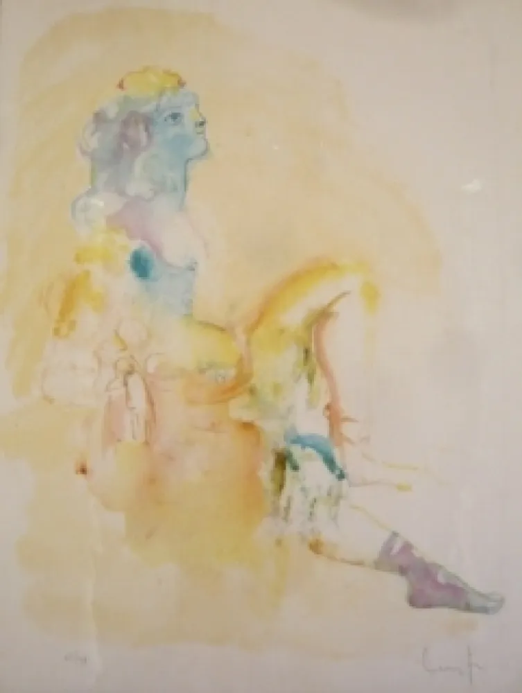 Lithografie Fini - Sans titre