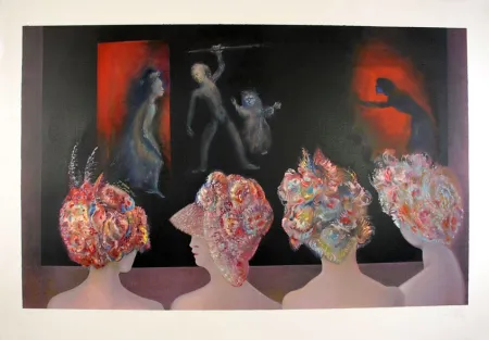 Lithografie Fini - Spectacle