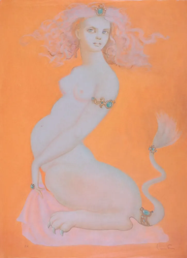 Lithografie Fini - Sphinx Ileria