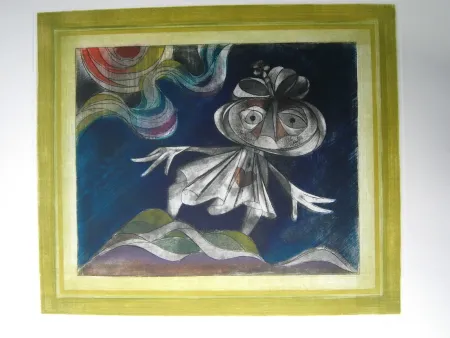 Ets En Aquatint Finsterer - Goethes Walpurgisnacht