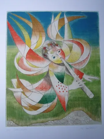 Ets En Aquatint Finsterer - PAX