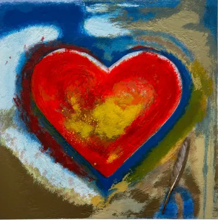 Zeefdruk Fioroni - La distanza di un amore