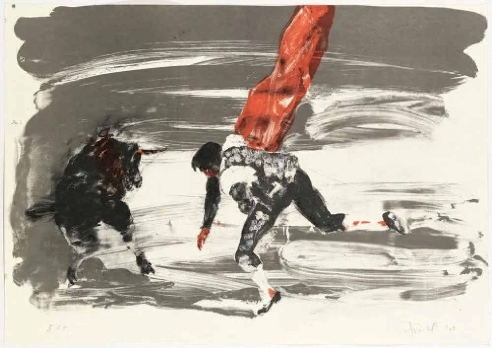 Lithografie Fischl - Without title 2