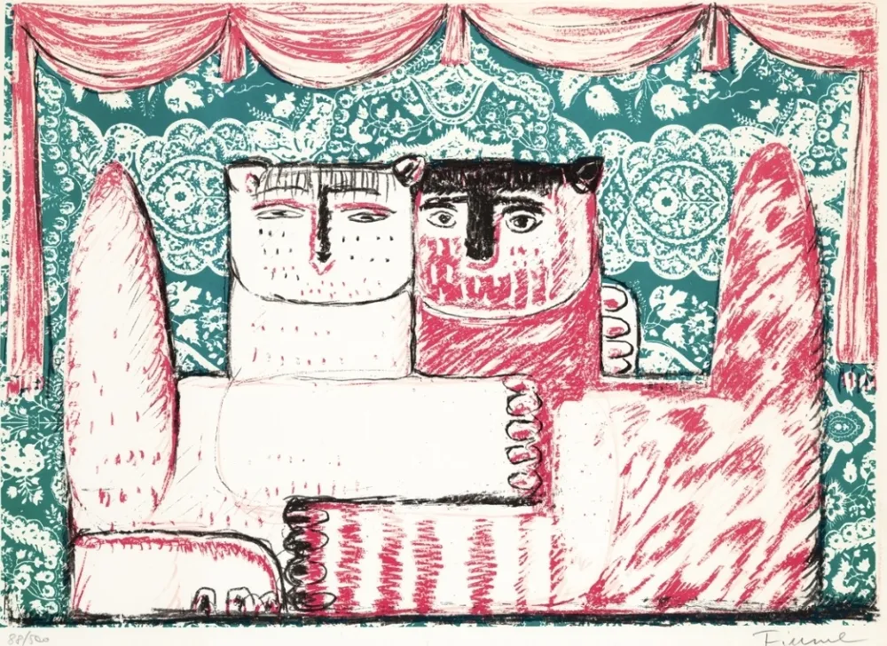 Lithografie Fiume - Gatti