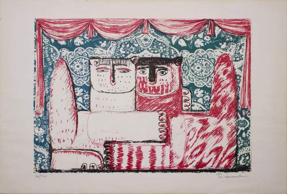 Lithografie Fiume - Gatti