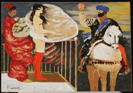 Zeefdruk Fiume - OMAGGIO DEL SULTANO