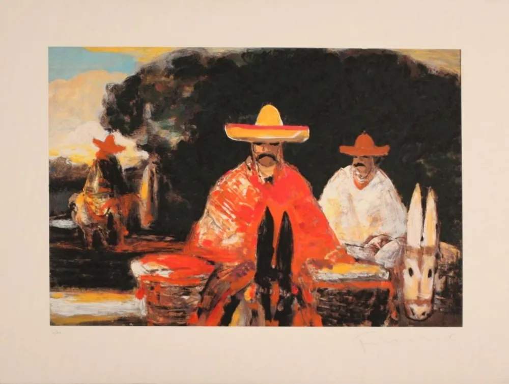 Zeefdruk Fiume - PEONES