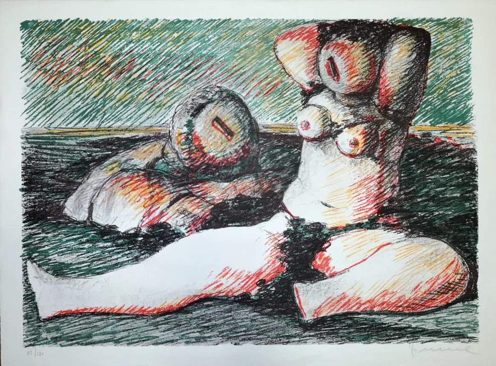 Lithografie Fiume - Poesia d'amore