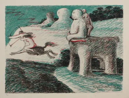 Lithografie Fiume - SAGGITARIO