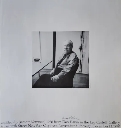 Lithografie Flavin - 