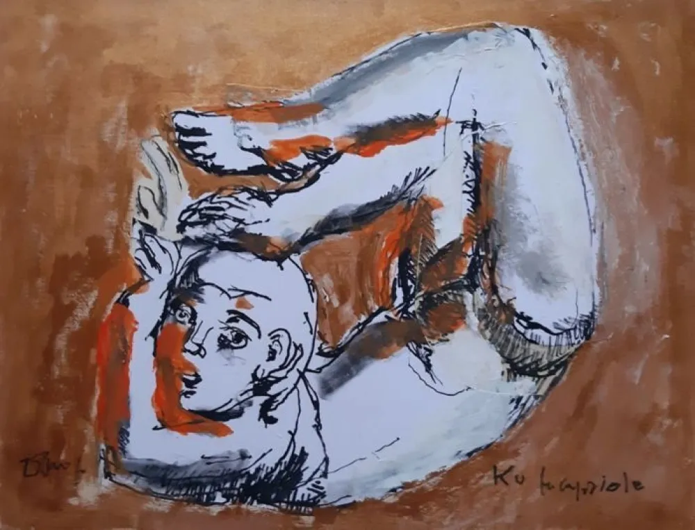 Geen Techniek Fo - Ku fa capriole (Ritratto di Ku Randazzo)