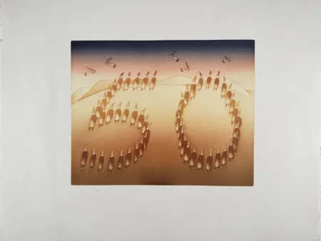 Zeefdruk Folon - 50