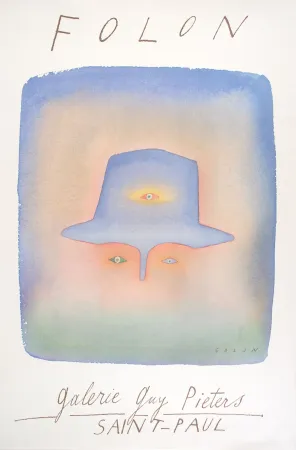 Poster Folon - Folon - Galerie Guy Pieters I